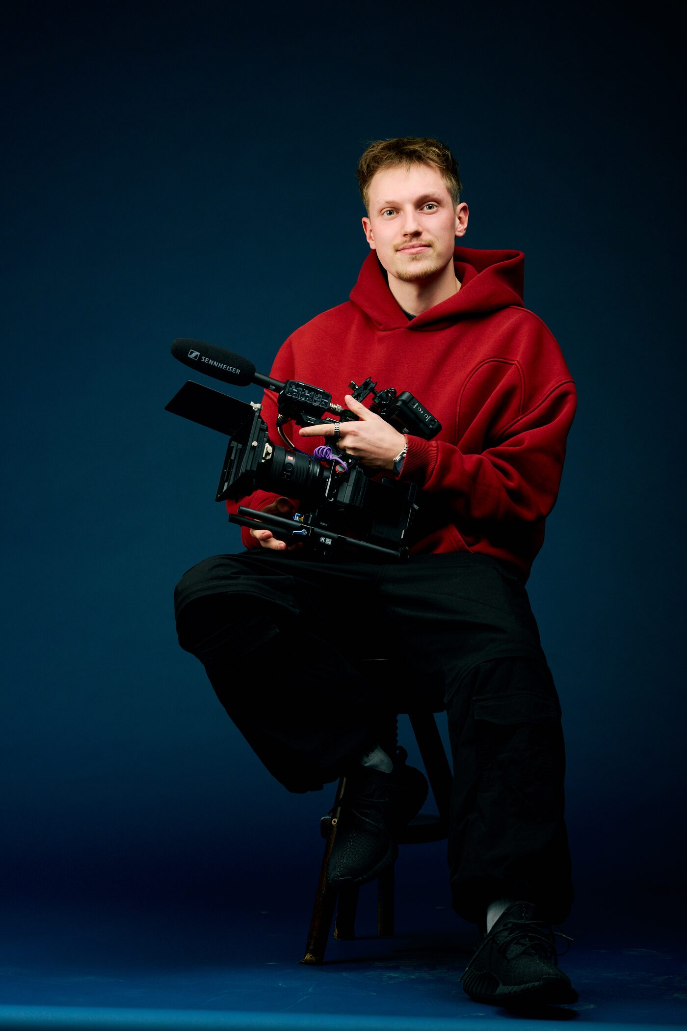 Studio Kreuzkölln Team: Kameramann am Set
