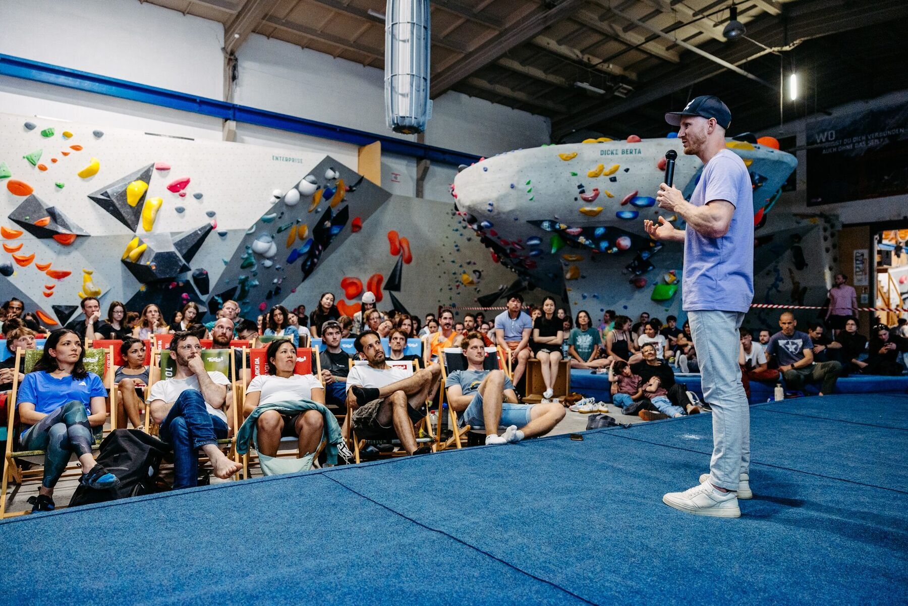 Tirol grüßt Berlin: Boulder-Event